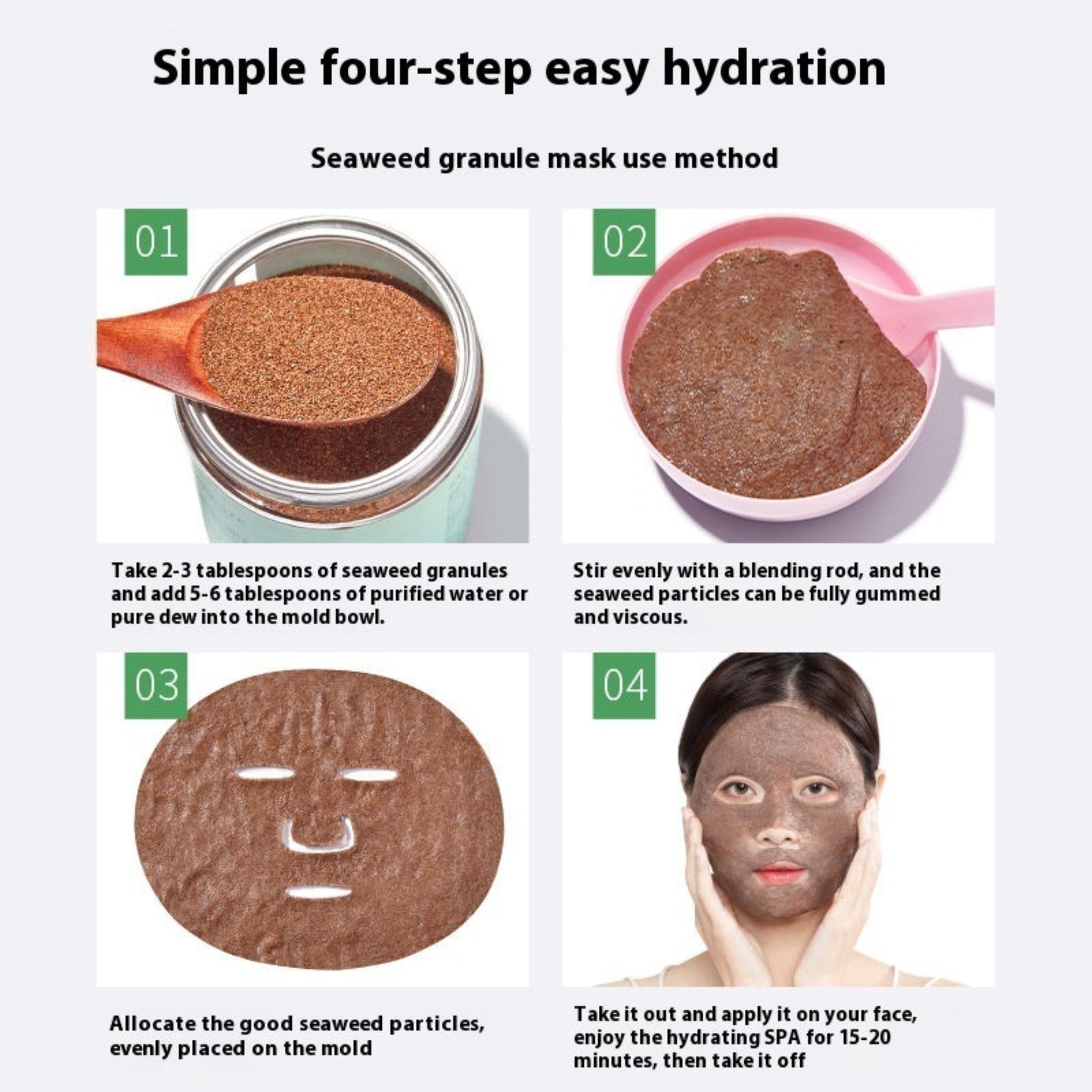 Deep Natural Seaweed Ocean Acne Mask