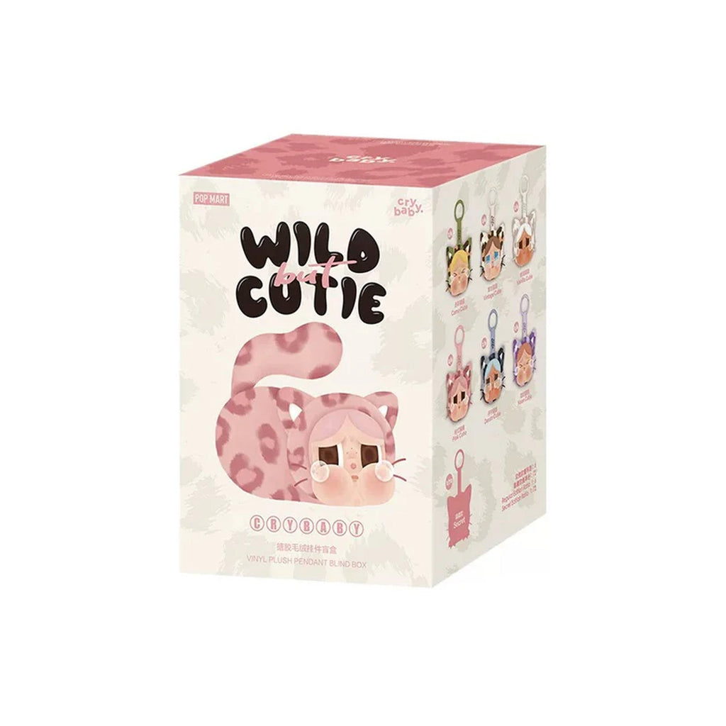 POP MART CRYBABY Wild but Cutie Series Vinyl Plush Pendant (Single Blind Box)