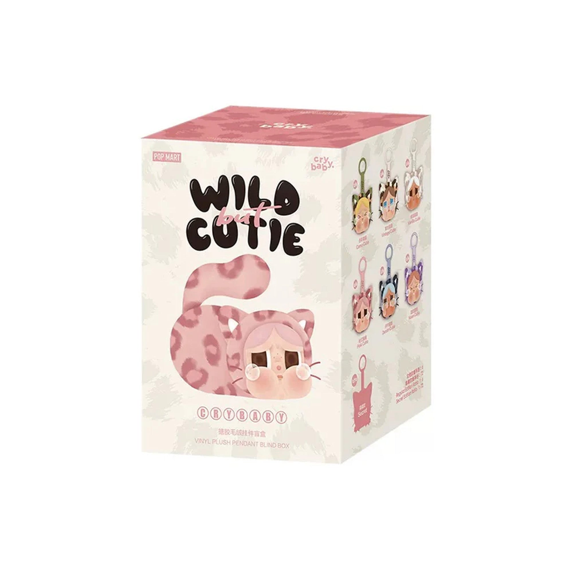POP MART CRYBABY Wild but Cutie Series Vinyl Plush Pendant (Single Blind Box)