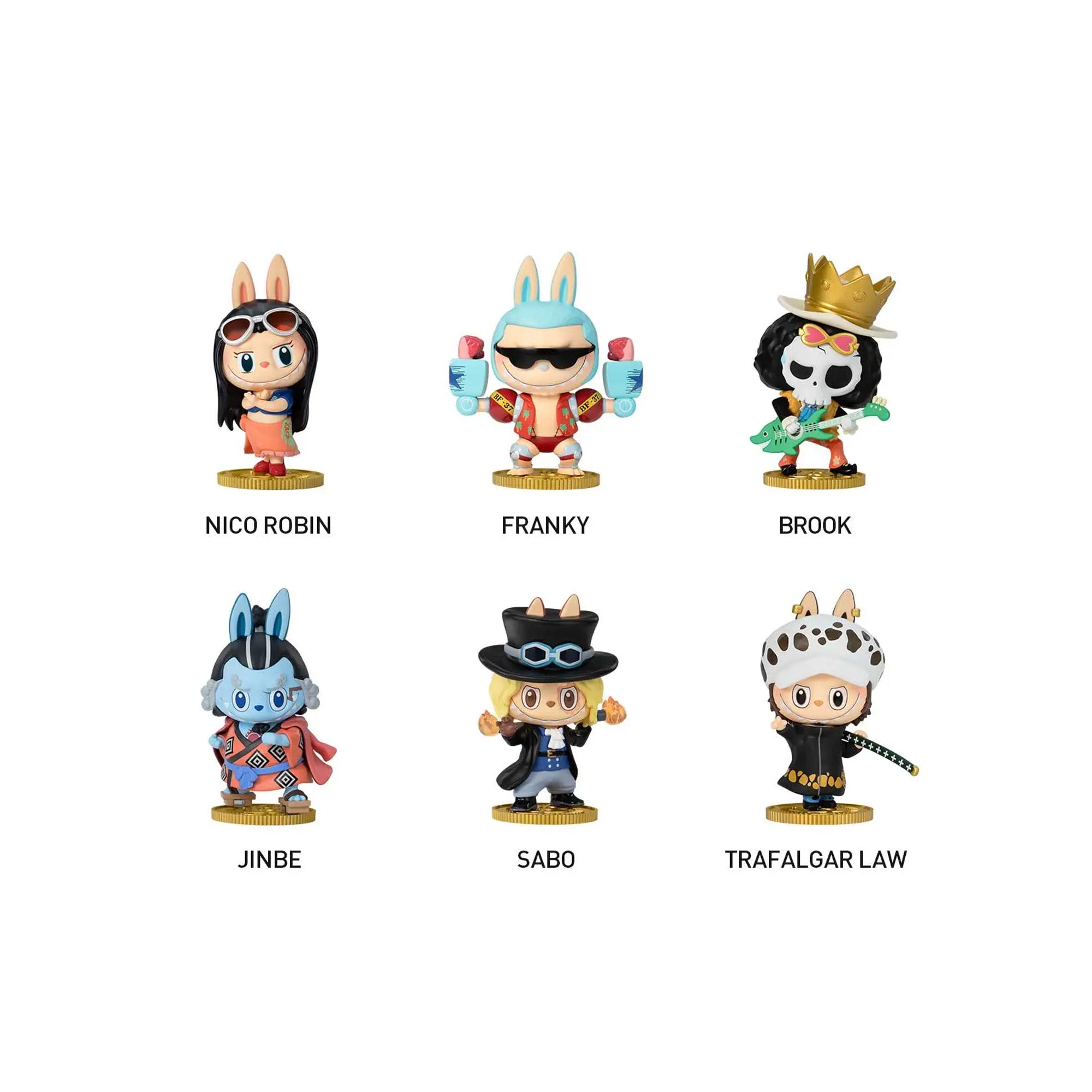 POP MART Labubu The Monsters x One Piece Series Sealed Case (Single Blind Box)