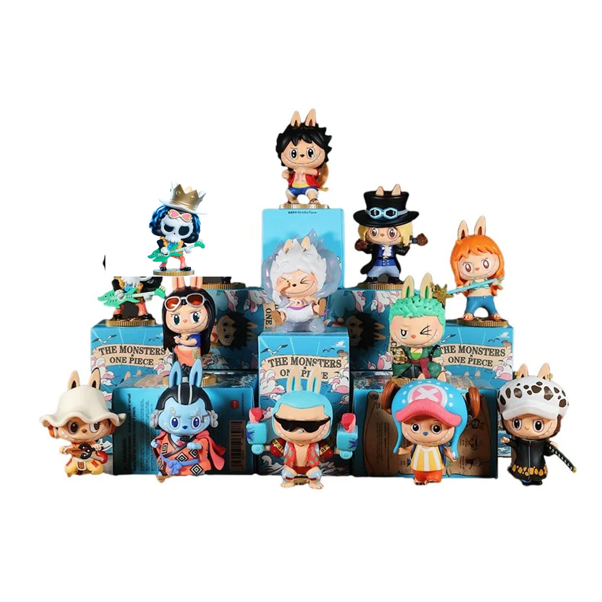 POP MART Labubu The Monsters x One Piece Series Sealed Case (Single Blind Box)