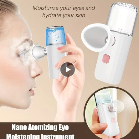 Nano Atomization Spray Steam Portable Eye Care Eye Steamer Moisturizing