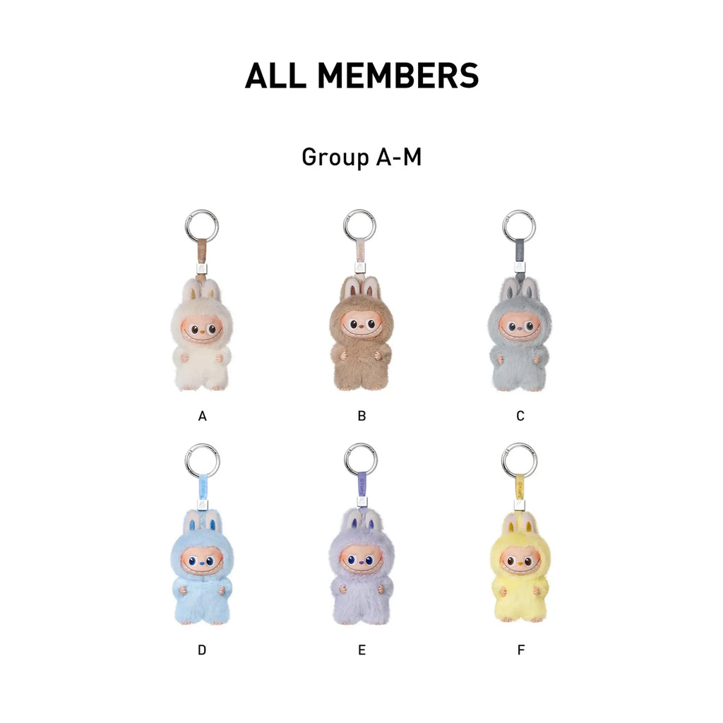 POP MART THE MONSTERS LABUBU PIN FOR LOVE SERIES Vinyl Plush Pendant (A-M) (Single Blind Box)