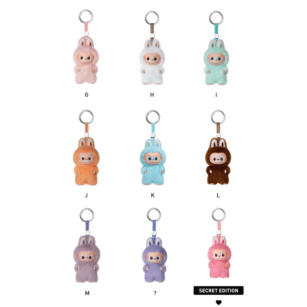 POP MART THE MONSTERS LABUBU PIN FOR LOVE SERIES Vinyl Plush Pendant (A-M) (Single Blind Box)